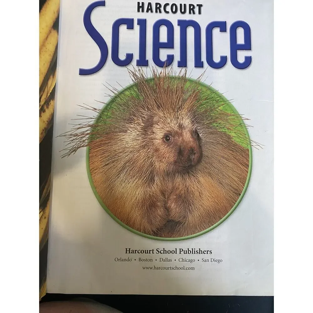 Harcourt Science: 2005 Student Edition Grade 3 Physical Science HC Text Book